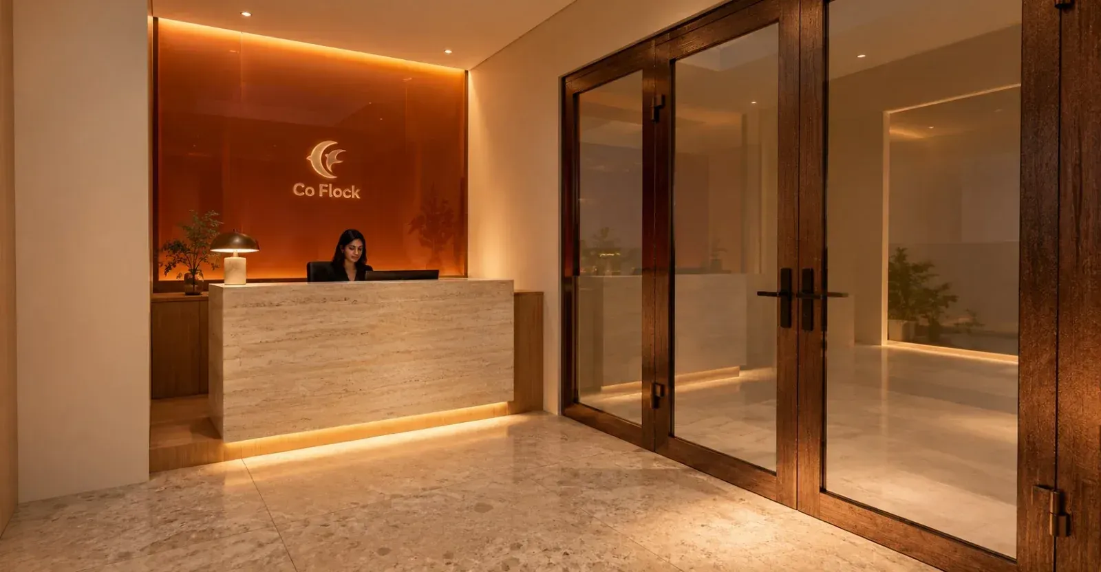 The Co Flock workspace in Jayanagar